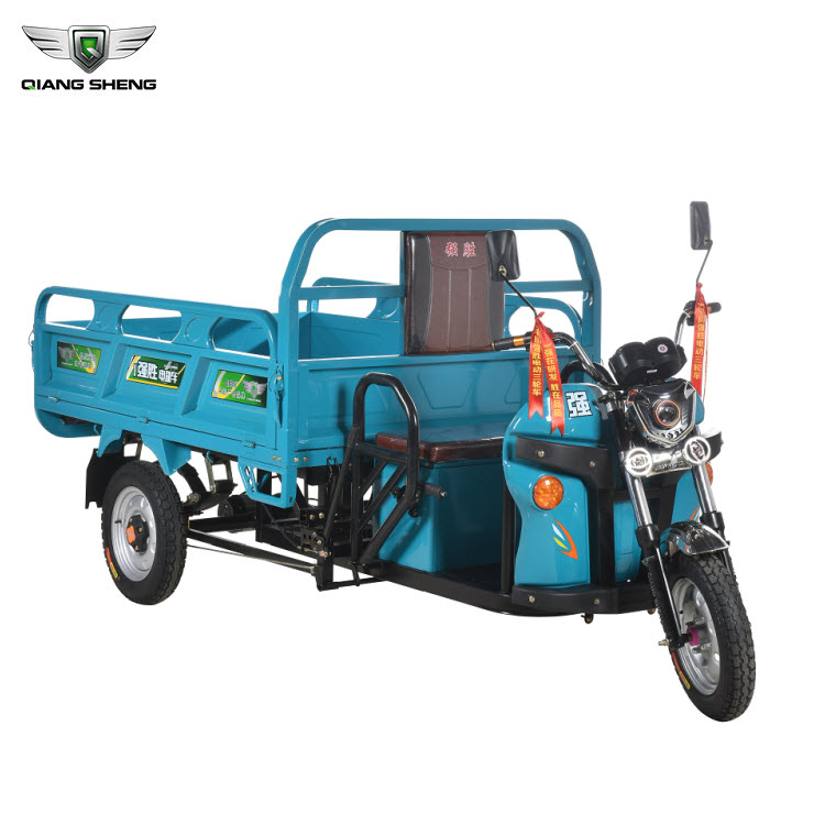 China heavy loader electric tricycle best 1000W motorized electric loader rickshaw for sale