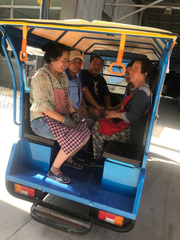6 Passengers  Electric Tricycles Auto Rickshaw Popular Model  In Philippines