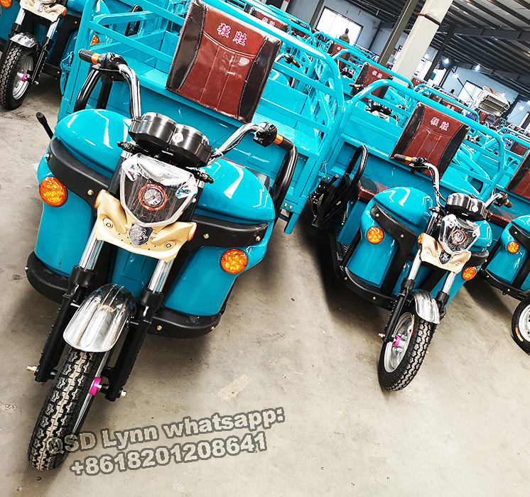 China Wholesale Loading Rickshaw Price Factories - (Order Use)400kg Loading Capacity E-Loader Electric Tricycle Triciclo from China Electric Three Wheeler Factory – Qiangsheng