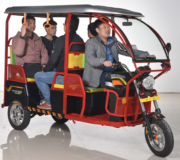 China Wholesale Electric Tricycle For Passenger Factories - 2021 HOT sale  electric tuk tuk in india ECO friendly electric three wheel rickshaw – Qiangsheng