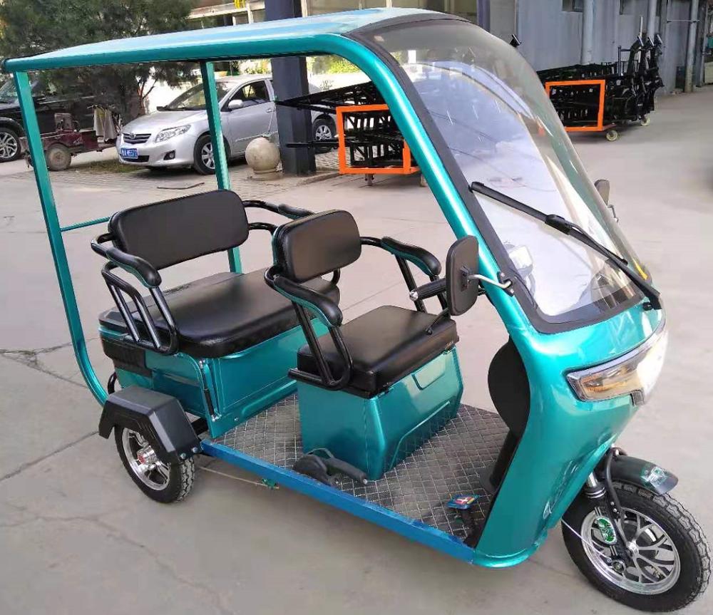 2020 New design cng auto rickshaw Mini 800w18 tube electric rickshaw ECO Friendly electric drift tricycle