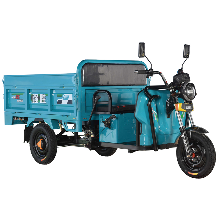 Electric three wheel tricycle for cargo use with 1000W motor with high capacity