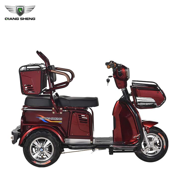 China Wholesale Taxi Passenger Tricycles Factories - China old people electric tricycle driving electric smaller rickshaw – Qiangsheng