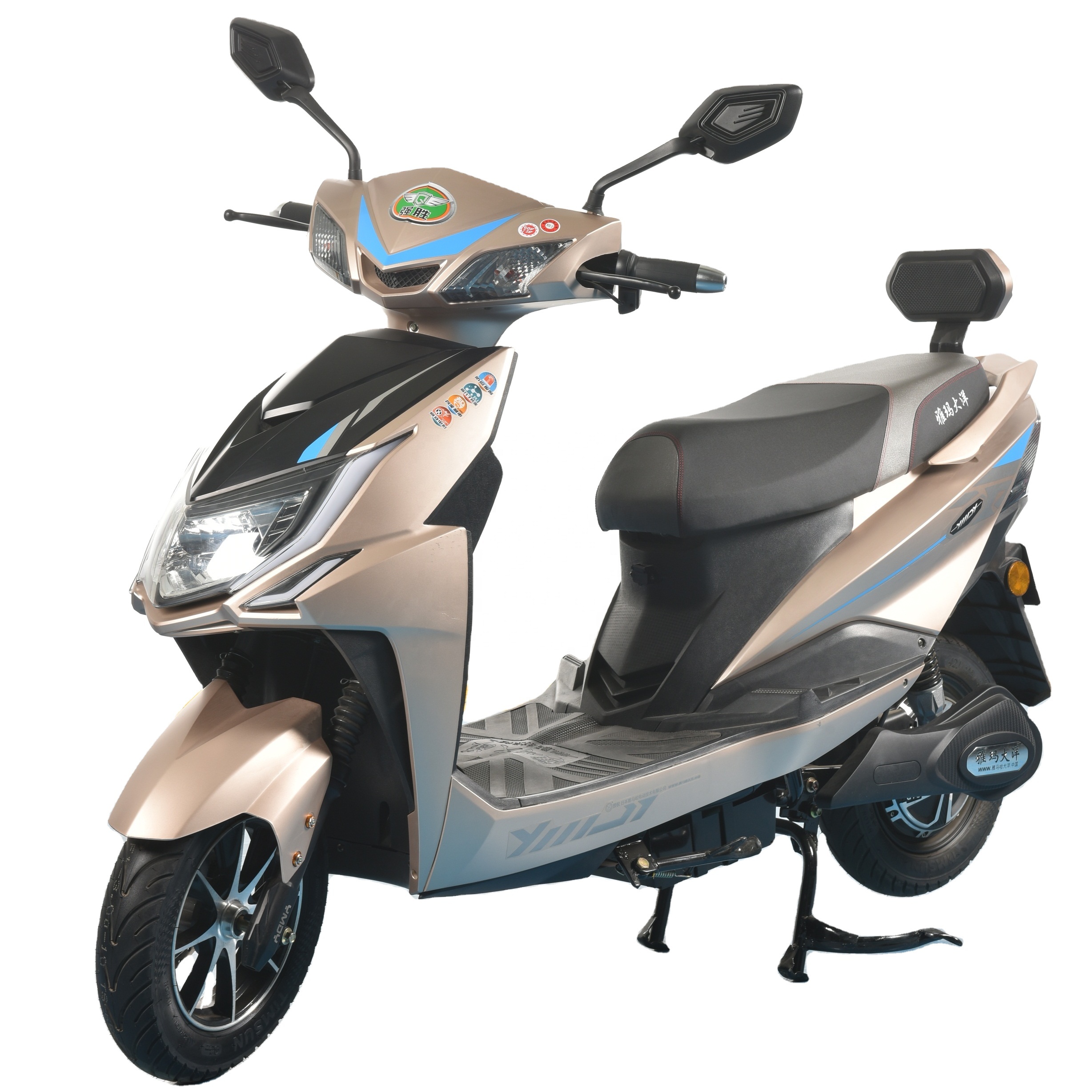 China Wholesale Taxi Passenger Tricycles Pricelist - Electric fat scooter motor motorcycle with motor two wheel e bike supplier – Qiangsheng