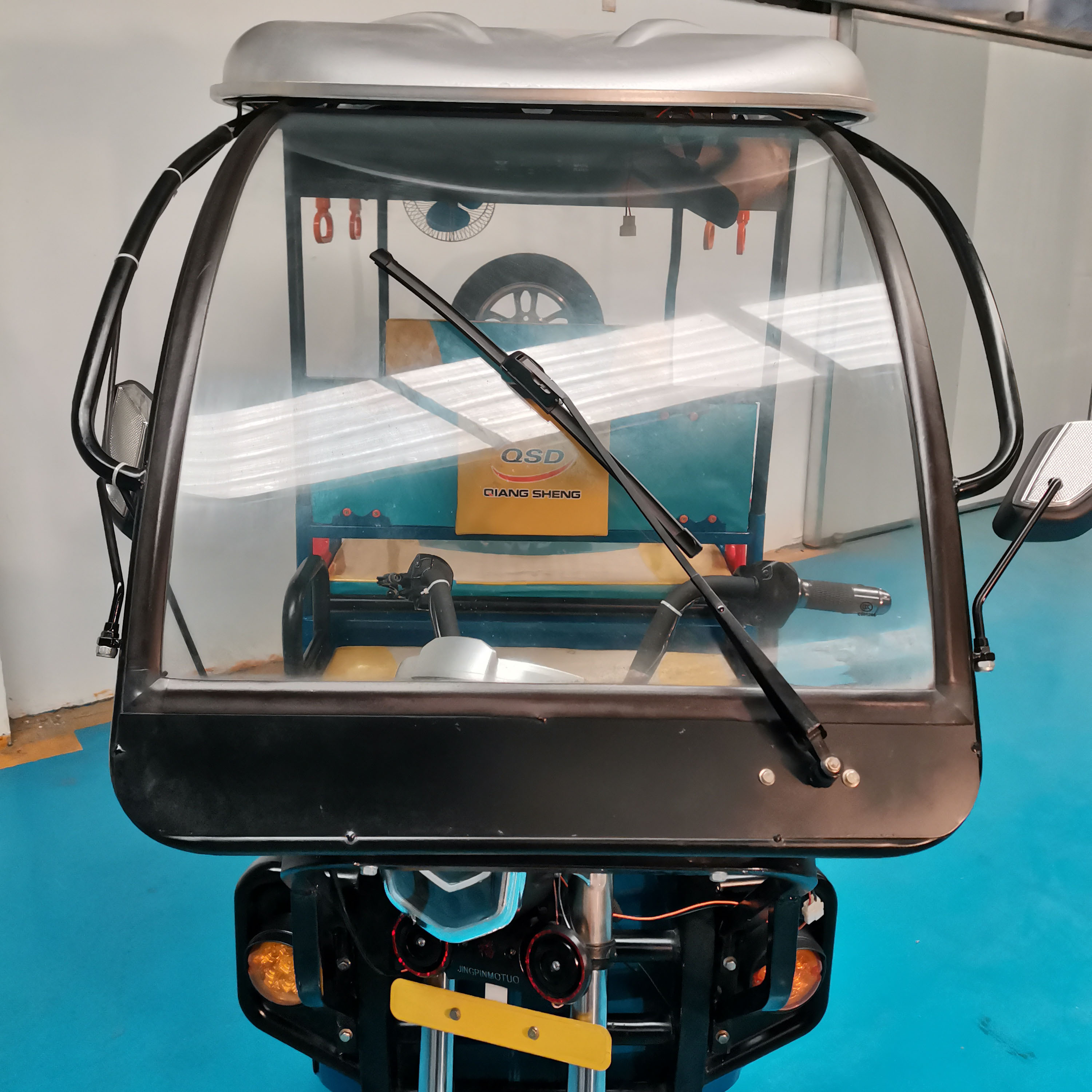 80Km/charging ICAT 4 Passenger E Rickshaw Auto For Indian Dealer and Wholesaler With Best Price