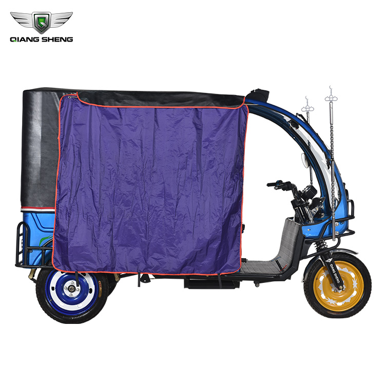 China Wholesale Electric Tricycle Food Cart Pricelist - Powerful Latest Green Power Electric Tricycle Rickshaw For Passenger For India Market – Qiangsheng