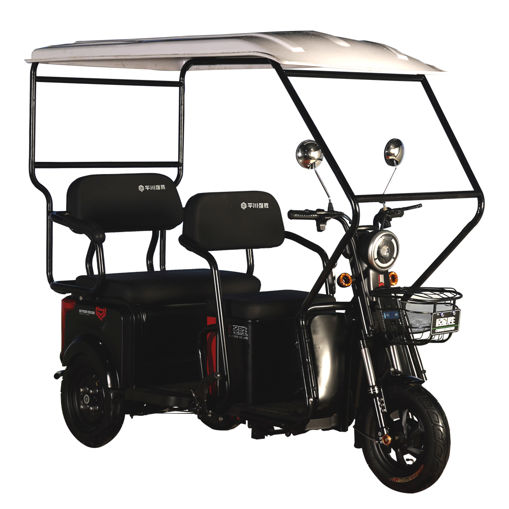 China Wholesale Taxi Passenger Tricycles Factories - 2020 new design three wheel electric bike Hot sale electric bicycle for factory supply ECO friendly trike electric with roof – Qiangsheng