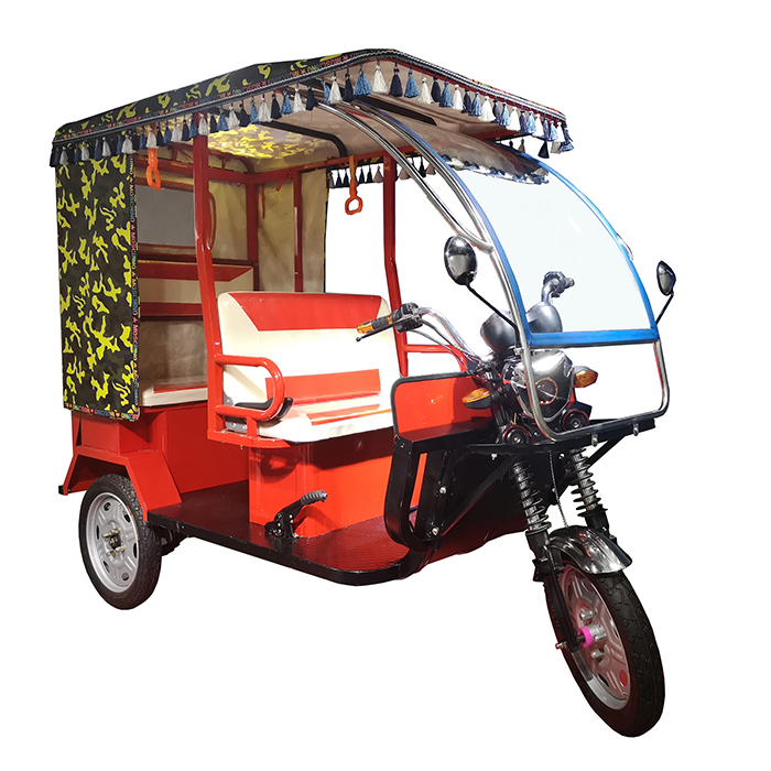 Bangladesh 2019 New Model Battery Operated Three Wheeler Auto Rickshaw Two Seat Model