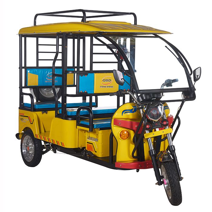 Qiangsheng electric tricycle powerfully e rickshaw 800W tuk tuk for sale
