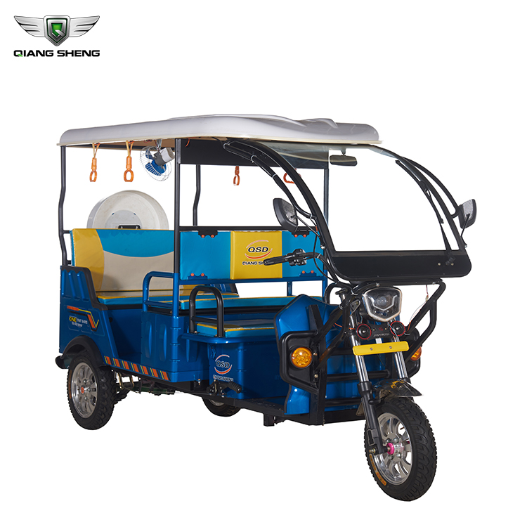 China Wholesale Tuk Tuk Suppliers - ICAT  Approved E Rickshaw All Parts Importing E Rickshaw Kit from Qiangsheng Factory – Qiangsheng
