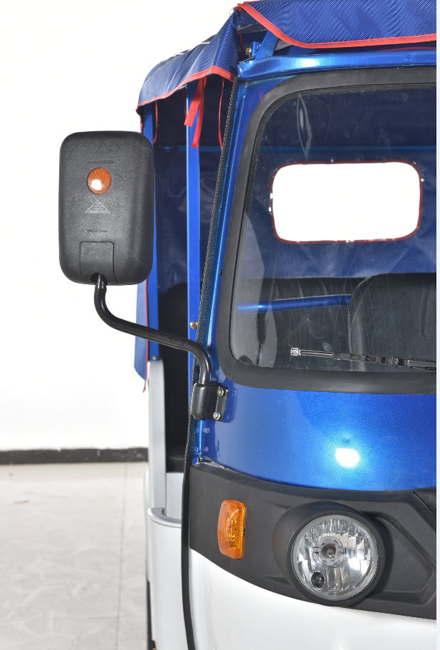 Three wheeler auto rickshaw battery operated electric tricycle passenger bajaj in india
