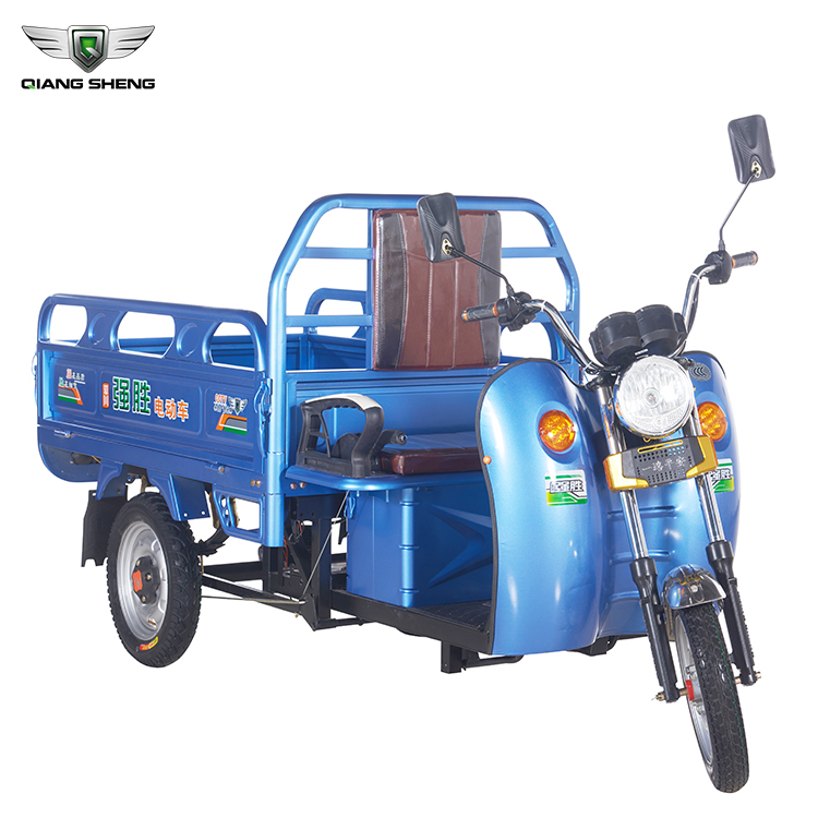 Quality 60V 1500W shift motor electric cargo tricycle 3 wheel motorcycle trike Reliable China CCC