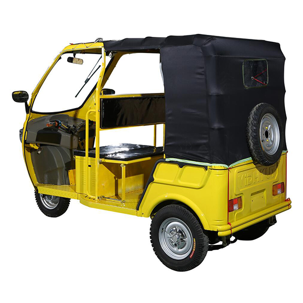China Wholesale Motorized Tricycles Manufacturers - 2019 48v 800w electric tuk tuk and tricycle passenger with cabin be popular in india – Qiangsheng