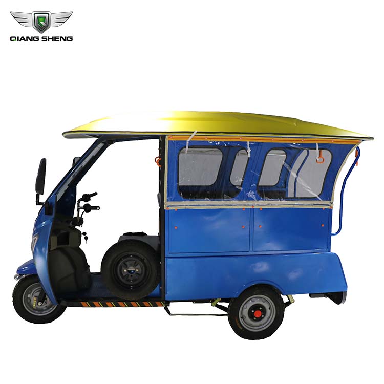 China Wholesale Electric Tricycles Factory Factories - Philippines school bus electric tricycle 1500W passenger taxi for sale – Qiangsheng