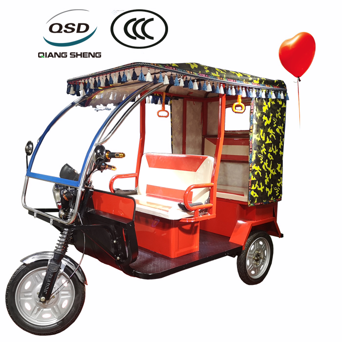 China Wholesale Bajaj Supplier Suppliers - ECO Friendly Two Passengers Turist Using Electric Tricycles – Qiangsheng