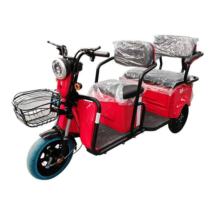 China Family Use Electric Tricycle  48v 650w Available for Both Max300 Kg Cargo and 1 Passenger Transportation