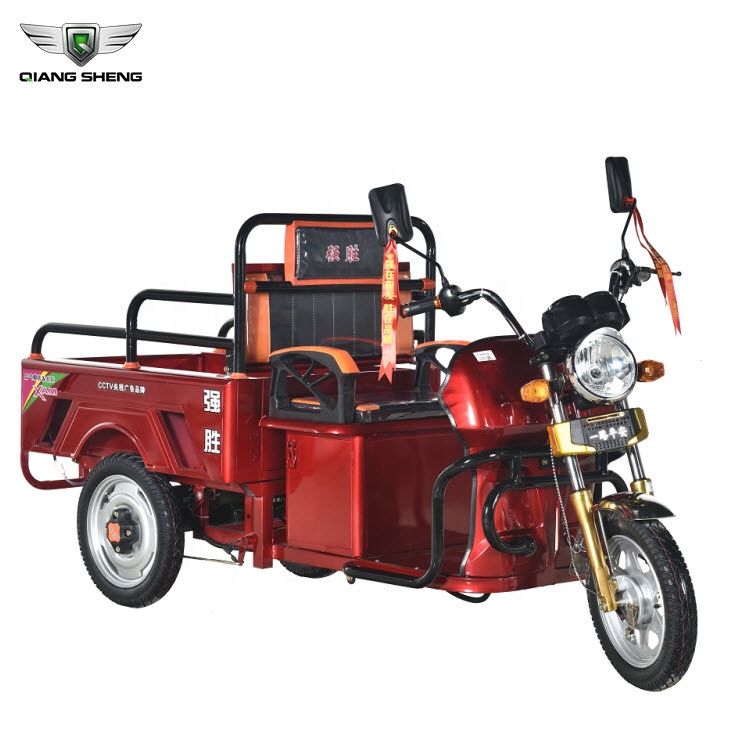 China Wholesale E Rickshaw Catalog/Pdf Suppliers - Hot sales high quality electric 3 wheel cargo tricycle 48V 850w Reliable China CCC – Qiangsheng