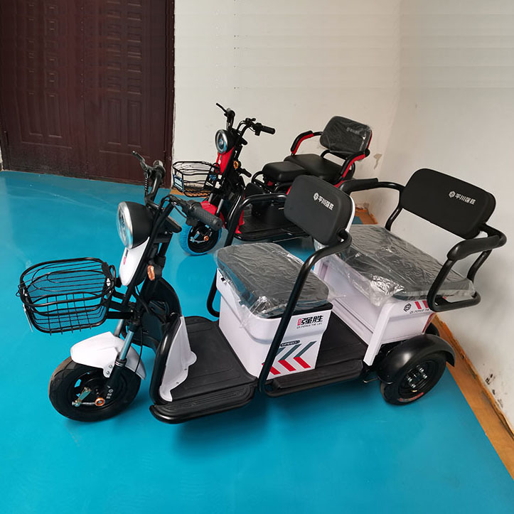 48v/60v 650w Small Size Electric Tricycle For Old People Shopping Or Go to Park