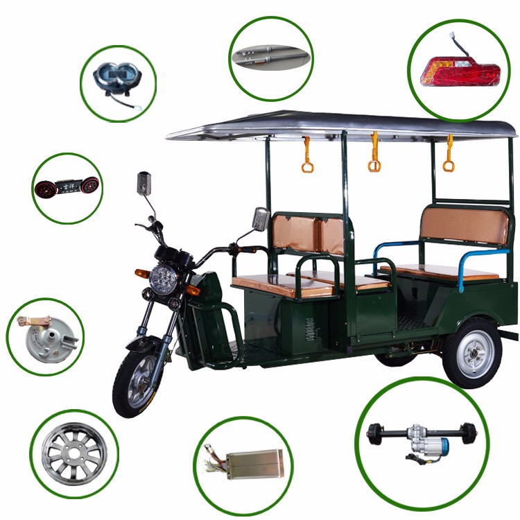 China Wholesale Tuk-Tuks For Sale Manufacturers - Green Power Tuk Tuk Bajaj Tricycle E Rickshaw Price In India – Qiangsheng