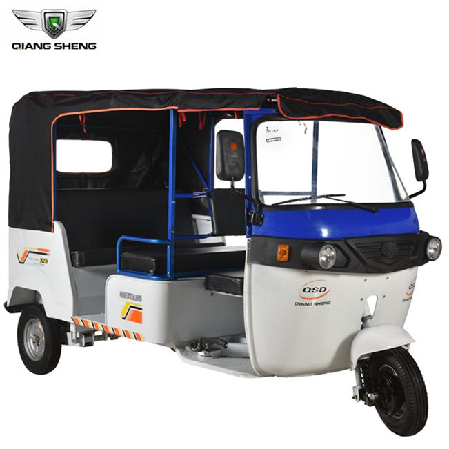 China Wholesale Rickshaw Electric Tricycle Suppliers - 2020 electric tricycle adults and tuk tuk electric auto rickshaw spare parts is cheap electric rickshaw  market – Qiangsheng