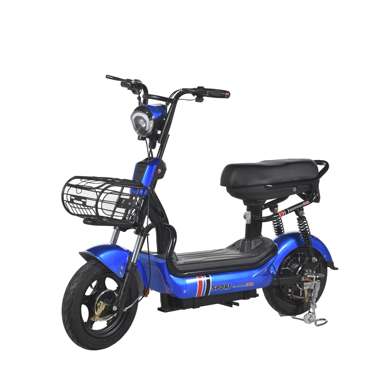 China Wholesale Tuk Tuk Rickshaw For Sale Manufacturers - China Factory Wholesale City Automatic Electric Bike Scooter For Adult With front basket – Qiangsheng