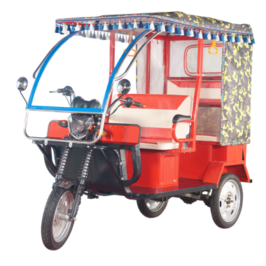 Casual Design Auto Rickshaw Hot Selling Electric Rickshaw Low Maintenance Electric Tricycle Rickshaw For Passenger For India