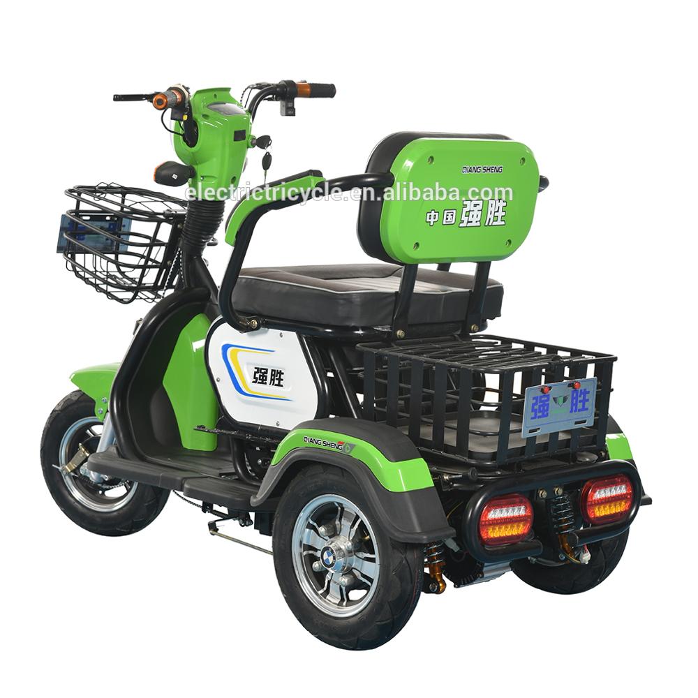 Senior Citizen Auto Rickshaw Electric Tricycle Housing Estate Tricycle Rickshaw For Sales China Electric Tricycle Factory Supply