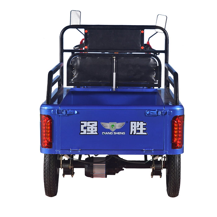 Cargo Box Size 1.55m*0.92m Handicapped 3 Wheel Scooter Adult Tricycles for 2 Adults