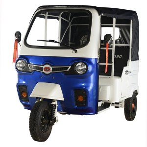 2022Lithium battery 200cc 70km/h bajaj tvs tuk tuk tricycle gasoline for adult 4000W three wheel electric auto rickshaw for Africa