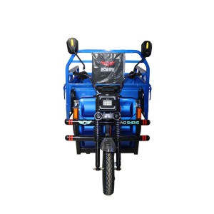 Wholesale ODM New style dump electric motor tricycle opened driving carrier voltage cargo electric tricycle