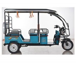 48V three wheeler electric passenger rickshaw 6 passenger tricycle hot sale electronic city metro on sale