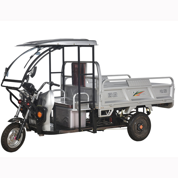 1ton electric cargo rickshaw with roof China factory supply electric tricycle for cargo on sale Featured Image