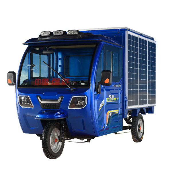 China Wholesale E Scooters Quotes - solar rickshaw electric tricycle in bangladesh New  design electric tricycle cargo  High quality electric trike scooter   – Qiangsheng
