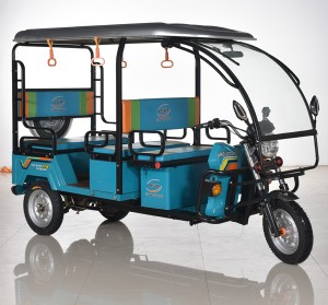 48V three wheeler electric passenger rickshaw 6 passenger tricycle hot sale electronic city metro on sale