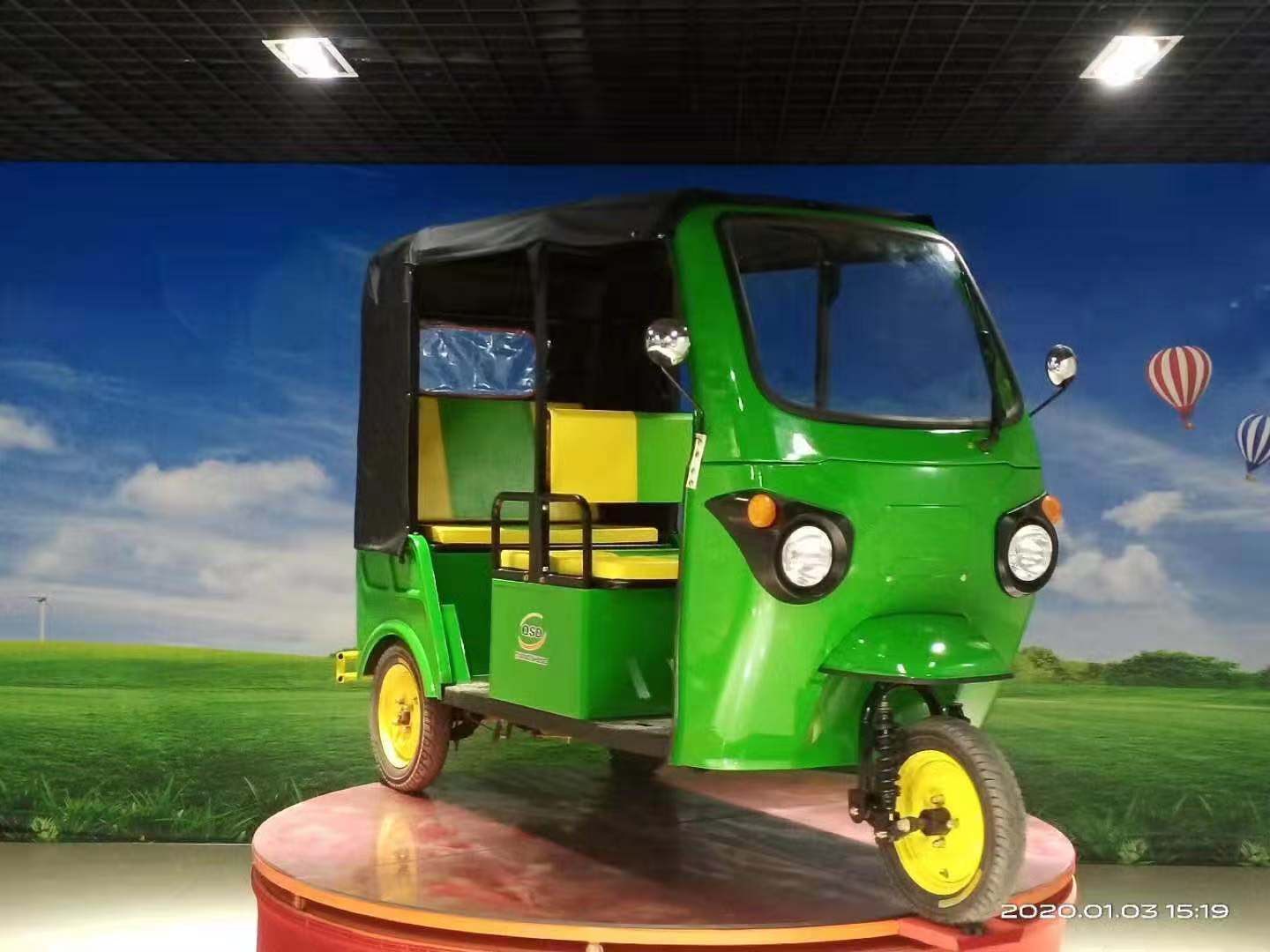 China Wholesale Thailand Tuk Tuk Manufacturers - 2022 hot sale  Bajaj RE electric auto launch date electric auto rickshaw Electric auto fashional  three wheeler e rickshaw  – Qiangsheng