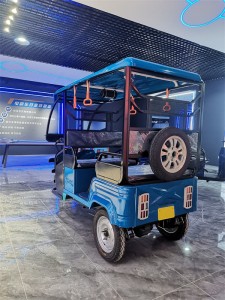 New design Electric Van Tricycle Three wheel lead acid battery motorcycle taxi three wheeler