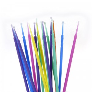 Colorful Disposable plastic Dental Micro applicator Microbrush with different sizes