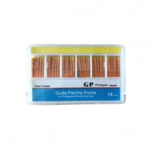 Disposable water-absorbent gutta-percha tip pulp gap filling material Dental gutta percha points for clean and hygienic