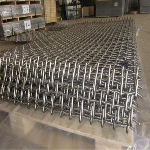 Cripped Wire Screen Material Mn65 M72