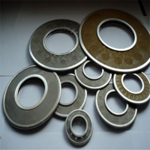 Wire Mesh Filter Disc Para sa Plastic Extruder