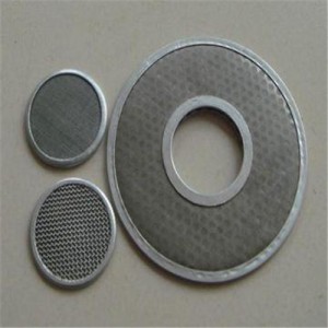 Wire Mesh Filter Disc For Plastic Extruder