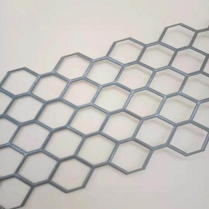 Pllakë rrjetë metalike e galvanizuar ose inox ose alumini me shpim