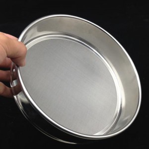 Different Size Laboratory Woven Wire Mesh Stainless Steel Test Sieve