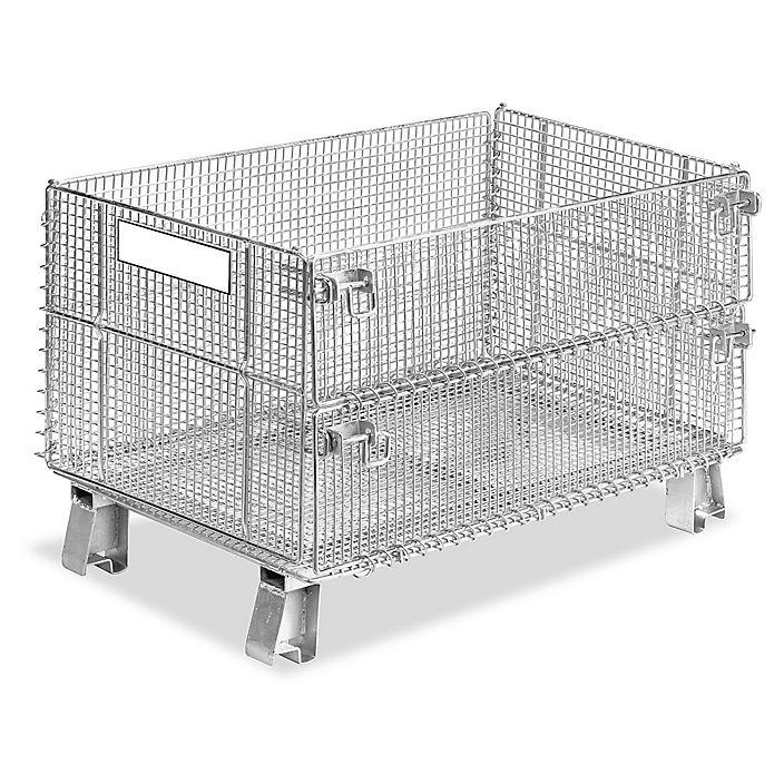 Good User Reputation for  Chain Link Fence Sections  - Customized Store Loading Transportation Wire Mesh Container    – JIKE