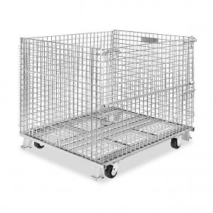 Customized Store Loading Transportation Wire Mesh Container