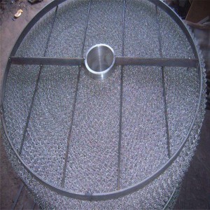 Wire Mesh Demister Pad for Tower Internals for Gas-Liquid Seperation