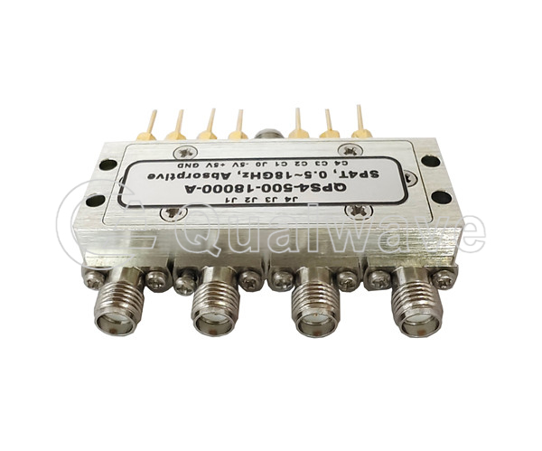 RF High Switching Speed High Isolation Test Systems SP4T PIN Diode Switches