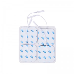 Chinese wholesale Butterfly Electrode - FDA  Approved 50x50mm TENS Unit Sticky Replacement Pads – Quanding