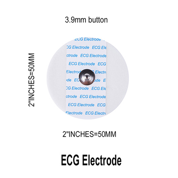 China 50MM Round Monitoring ECG Electrodes -Non Woven For Adult ...