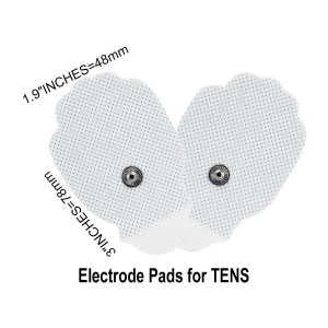 Palm Shape Electronic Pulse Massager Pads for TENS Unit